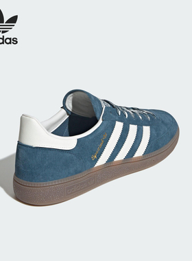 Adidas/阿迪达斯官方正品三叶草男女皮革系带低帮日常板鞋KI5941