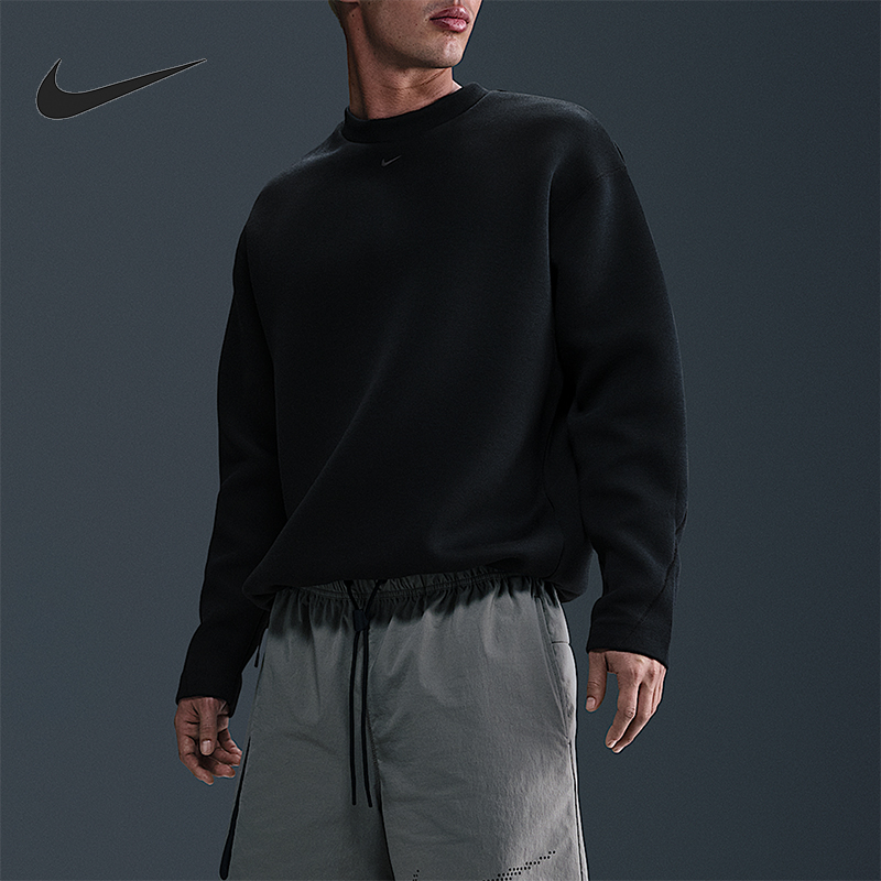Nike/耐克正品2025秋冬款男士圆领针织宽松休闲卫衣HJ2939-010