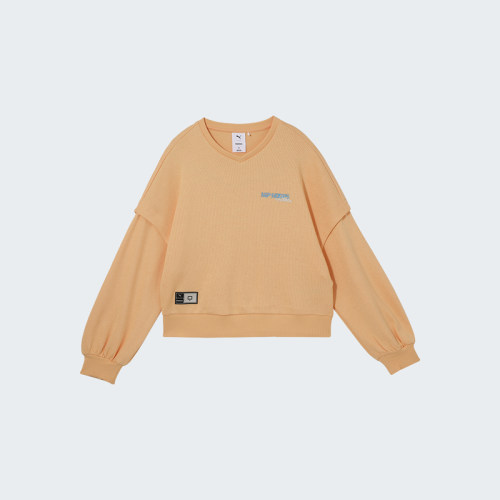 Puma/彪马正品2025新款女士透气针织圆领经典卫衣套头衫631407-41