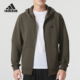 HO男士 Adidas 户外针织外套IY1133 FULL ZIP 阿迪达斯正品 D4T