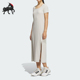 Adidas 连衣裙JN0707 修身 阿迪达斯正品 SHORT女士侧开叉方领经典