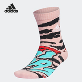 一双装 Adidas HF5111 时尚 运动袜 阿迪达斯正品 运动男女同款