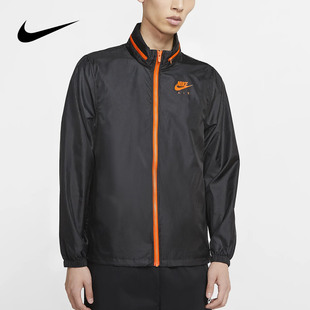 男子防风轻薄连帽训练运动梭织夹克外套 CW4820 耐克正品 Nike