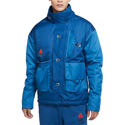 耐克男子宽松梭织立领棉服