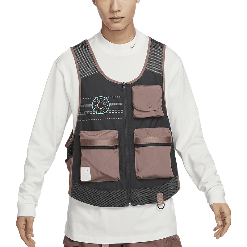 Nike/耐克官方正品夏季新款男士时尚潮流轻盈休闲马甲HF0816-070