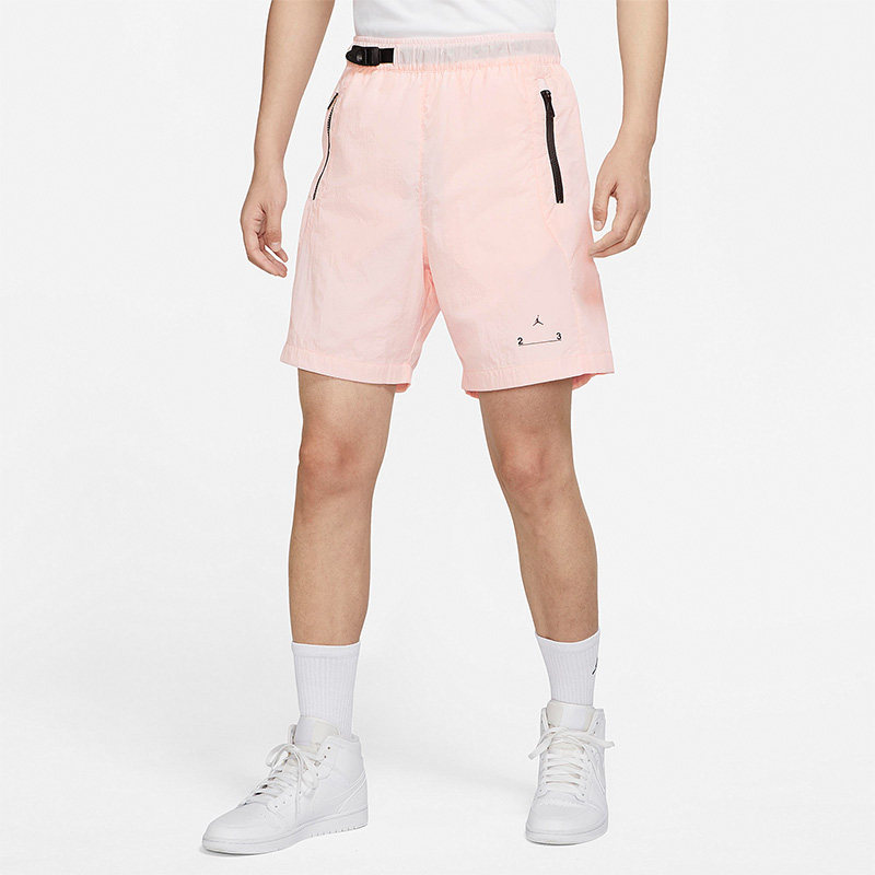Nike/耐克正品JORDAN运动男子梭织拉链口袋短裤DQ7876-610