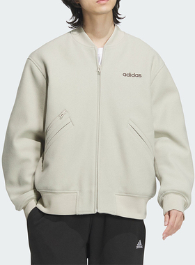Adidas/阿迪达斯正品秋冬男女运动保暖宽松飞行员休闲棉服JL9565