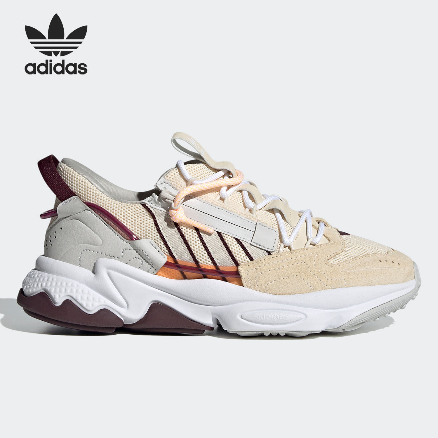 adidas/阿迪达斯正品三叶草ozweego女子休闲复古老爹运动鞋gz2642