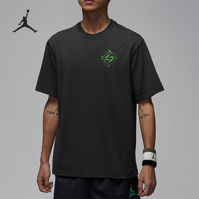Nike/耐克正品JORDAN男士休闲圆领套头透气运动短袖IM2171-060
