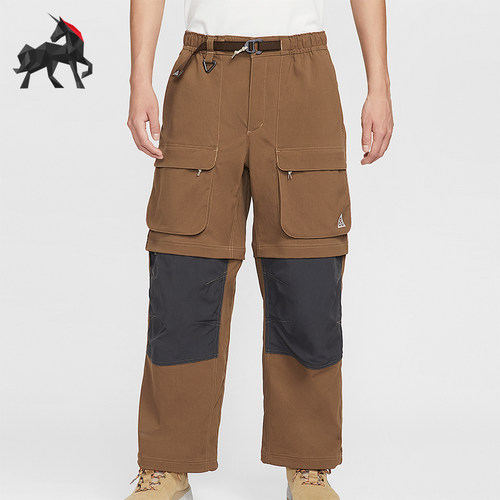 Nike/耐克正品2025冬季款男士日常工裝耐穿拼接长裤HV0592-235