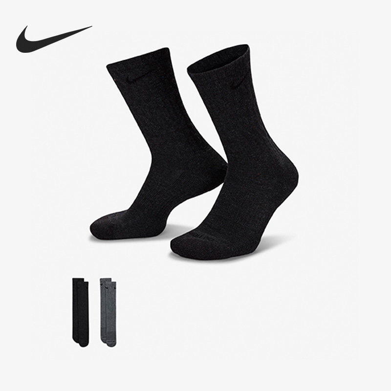 Nike/耐克正品当季新款男女透气运动中筒袜两双装DQ6448-902,运动包/户外包/配件,运动袜,淘宝优惠券,粉丝福利购,淘宝优惠卷