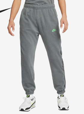 Nike/耐克官方正品男子加绒保暖休闲舒适运动束脚长裤 DD4893-068