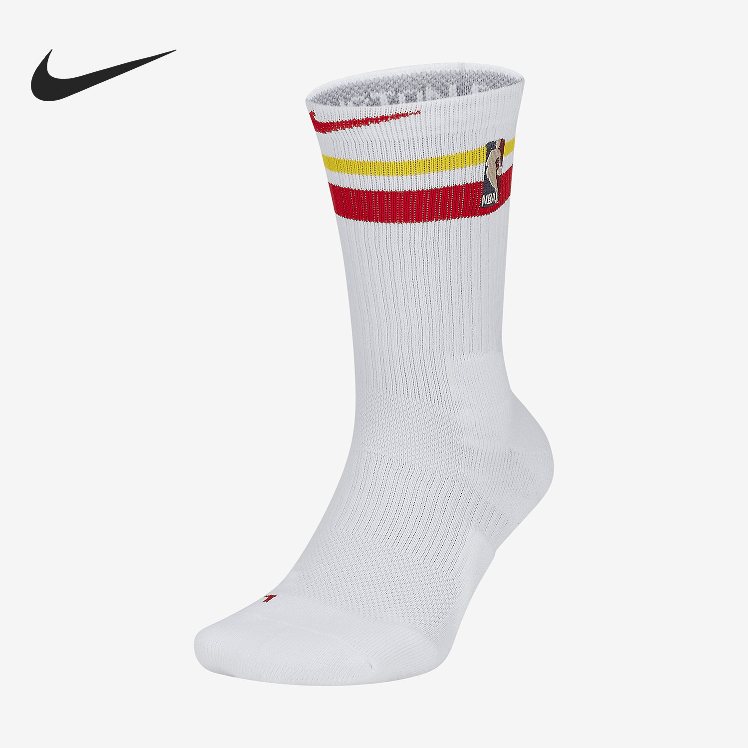 Nike/耐克正品当季新款Elite 火箭队NBA球队精英高帮篮球袜CK4781