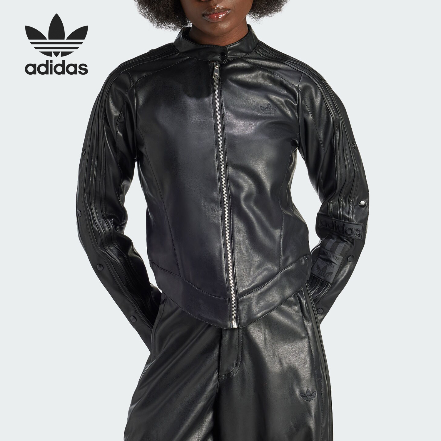 阿迪达斯女士休闲时尚外套