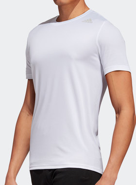 Adidas/阿迪达斯正品夏季新款男子运动舒适T恤透气短袖FM2098