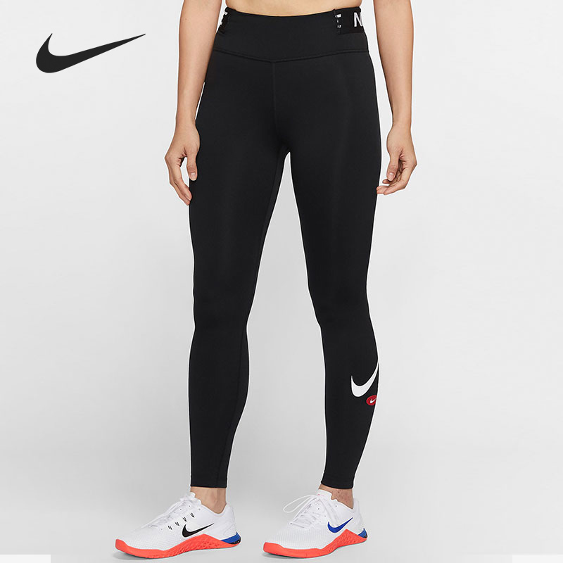 Nike/耐克正品春季新款女子运动健身跑步训练瑜伽紧身长裤 DB4473