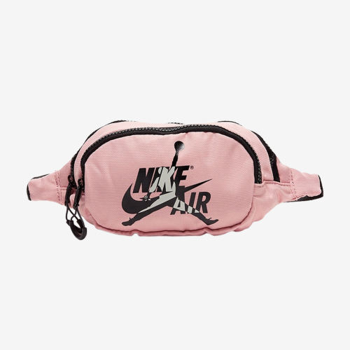 Nike耐克正品Jordan女款双拉链户外运动训练比赛斜挎包9A0260-A7F