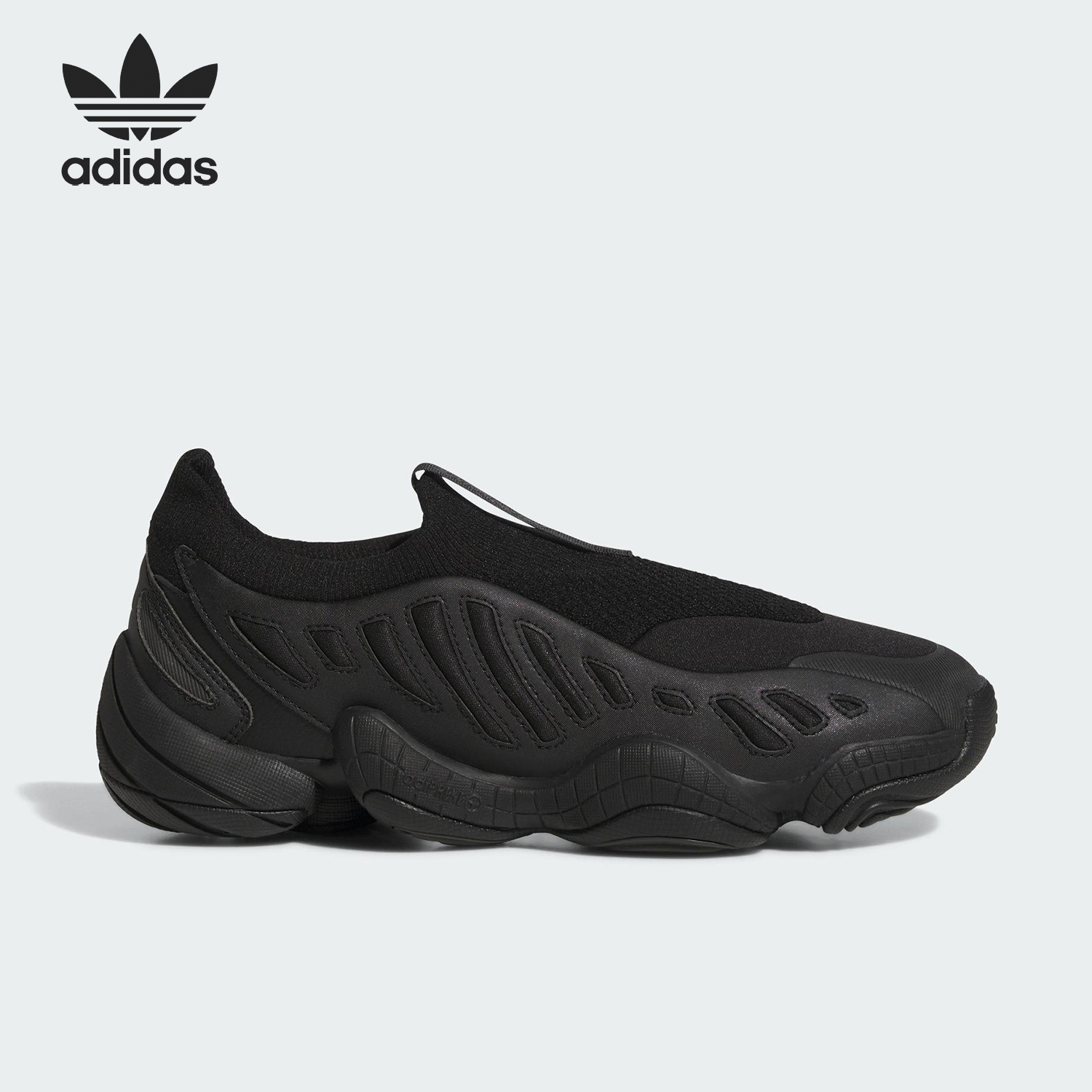 Adidas/阿迪达斯正品三叶草男女耐磨经典运动一脚蹬休闲鞋JS0823