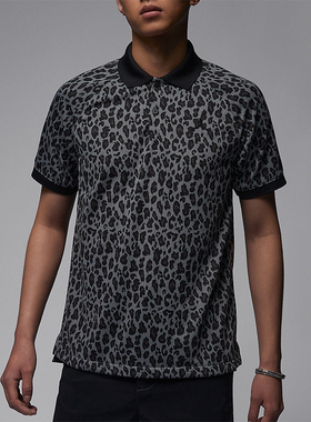 Nike/耐克正品JORDAN男士高尔夫翻领休闲短袖T恤FN5853-084