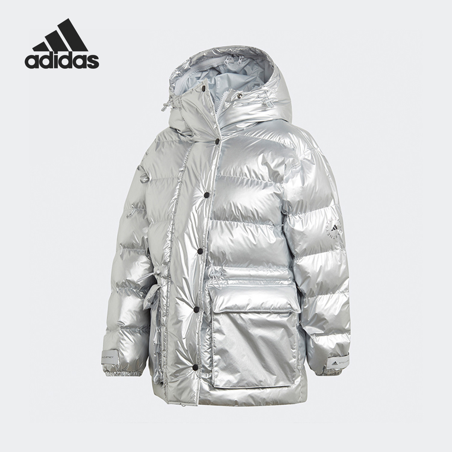 阿迪达斯女子二合一运动棉服