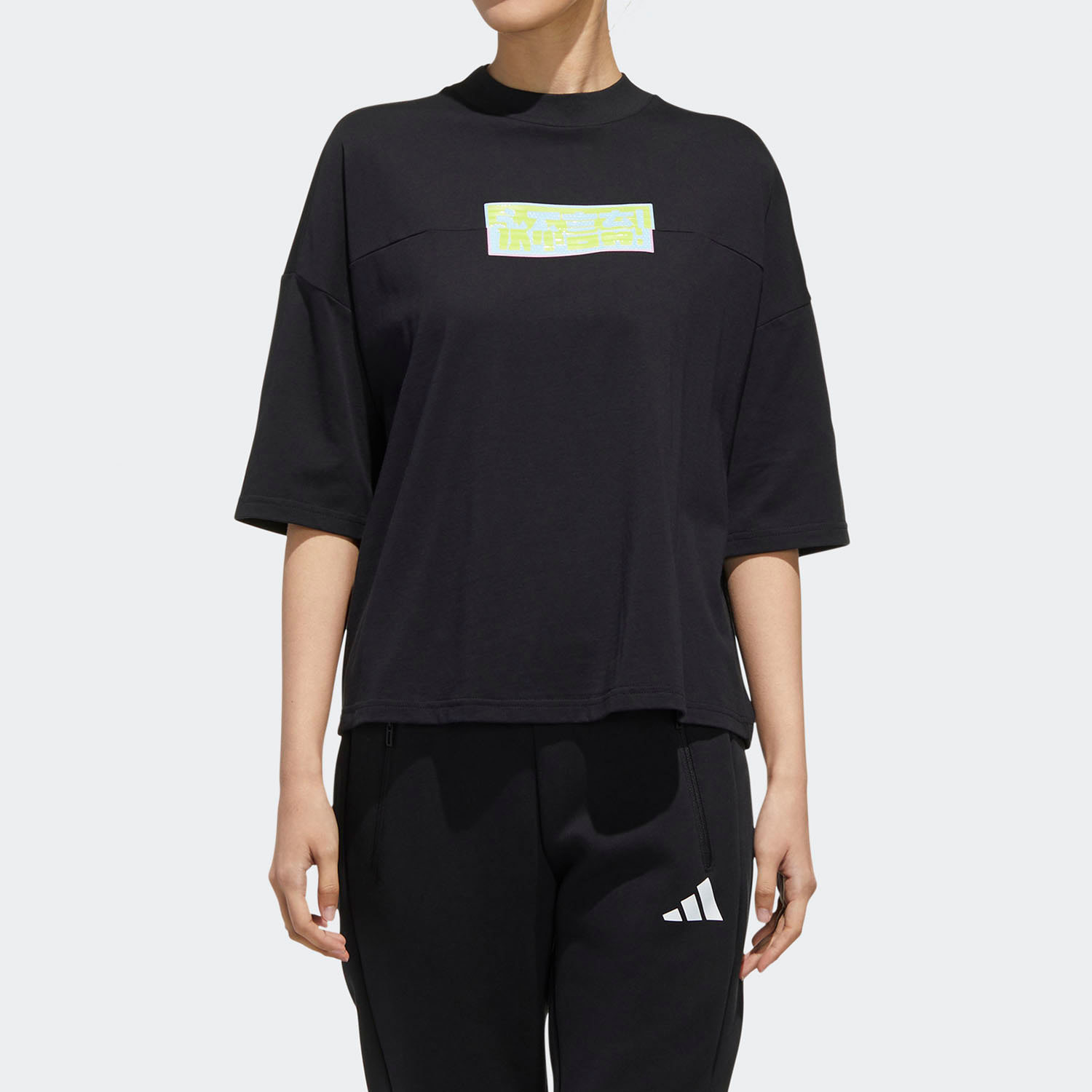 Adidas/阿迪达斯正品2020夏季新品女子运动休闲短袖舒适T恤FT2861