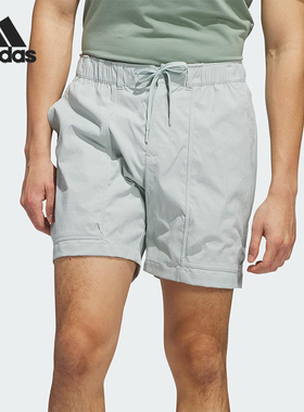 Adidas/阿迪达斯正品夏季新款高尔夫运动经典男士梭织短裤JN9139