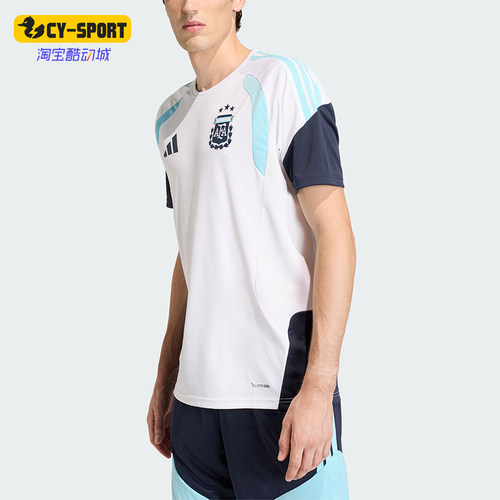 Adidas/阿迪达斯正品2026年男士轻薄透气经典日常短袖T恤JY7029