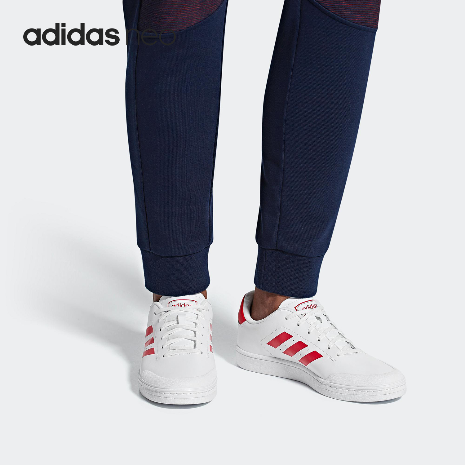 正品阿迪达斯男子板鞋Adidas新款