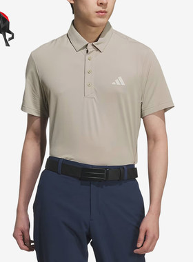 Adidas/阿迪达斯正品男高尔夫球服速干吸汗高尔夫经典服装KB4825