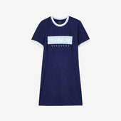 女子休闲运动耐磨短袖 Skechers 新款 当季 连衣裙 斯凯奇正品