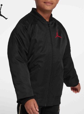 Nike/耐克正品JORDAN WINGS MA-1大童（男孩）夹克棉服外套HA5114