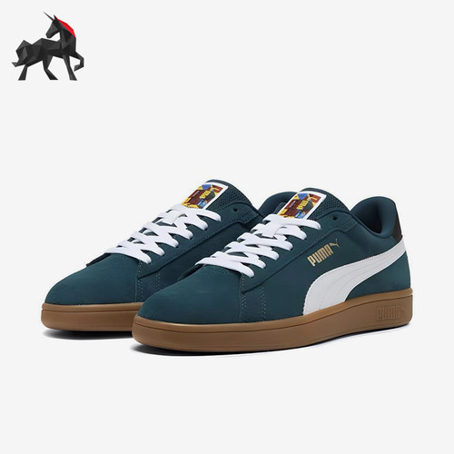 Puma/彪马正品2024新款男女同款经典复古系带低帮板鞋397484-01