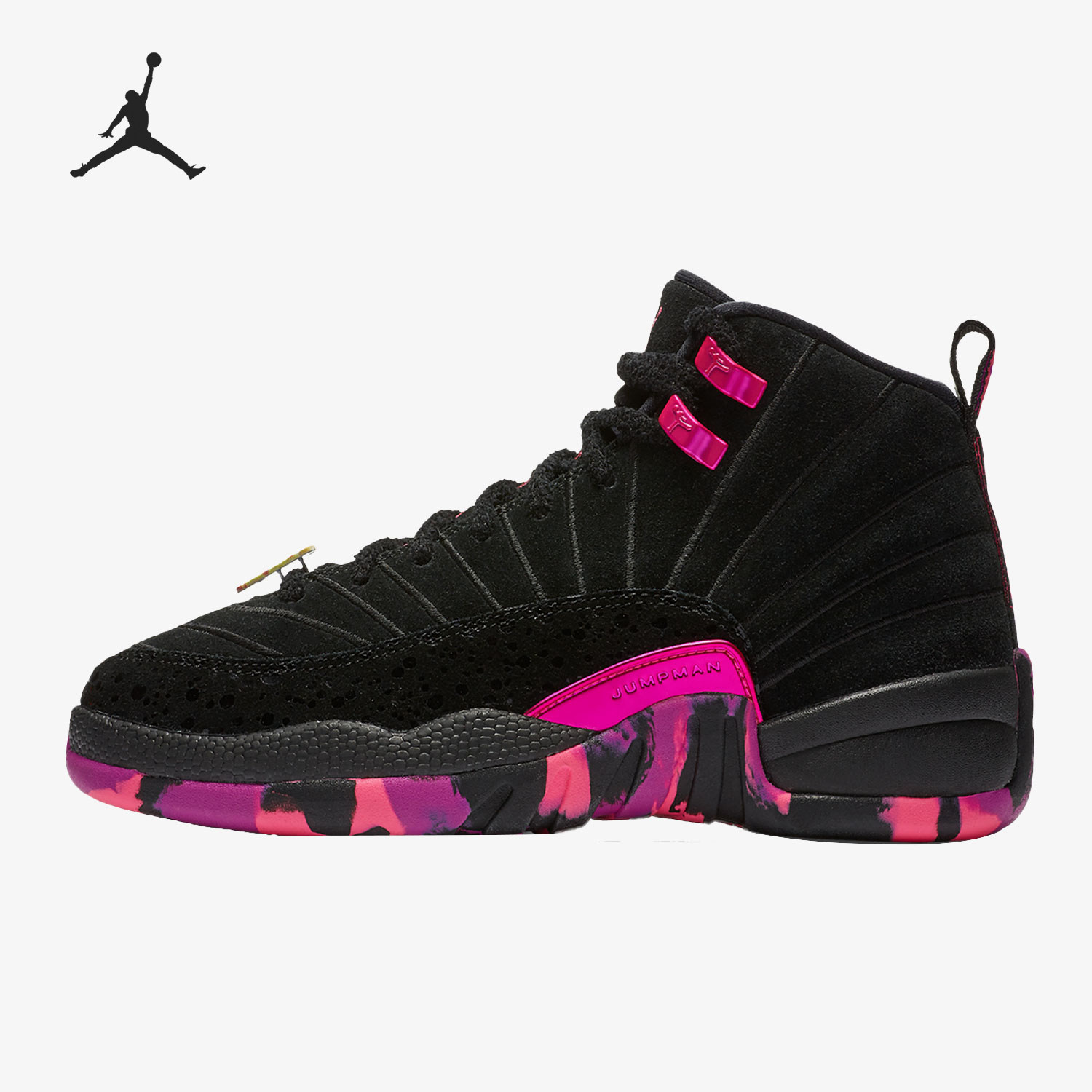 Nike/耐克正品JORDAN女士高帮系带缓震训练篮球鞋AH6988-023