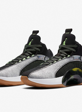 Nike/耐克正品AIR JORDAN 35 SP-Z PF AJ35黑银 运动篮球鞋DA2377