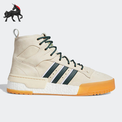 Adidas/阿迪达斯正品运动男士复古减震系带时尚板鞋F35091