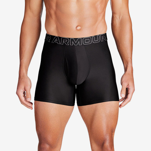 UA/安德玛正品Tech Boxerjock男子运动修身三条装内裤1387414-001