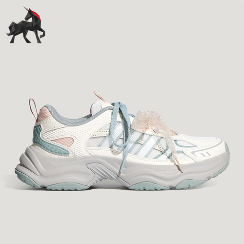Adidas/阿迪达斯正品XLG FIN PULSE女士厚底经典休闲老爹鞋LA6809