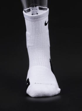 Nike/耐克正品篮球袜春款男袜女袜吸汗白色运动袜子SX3718
