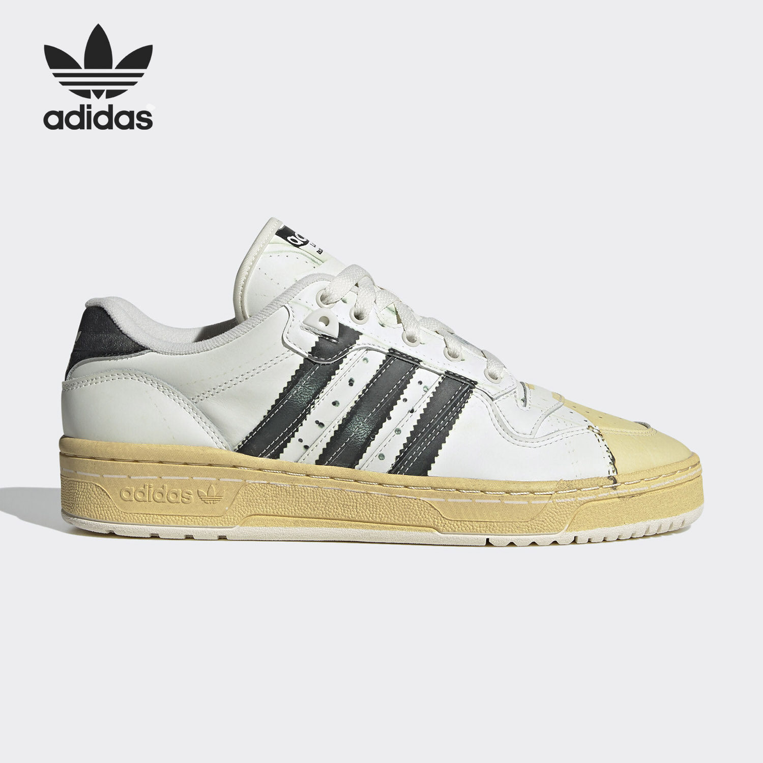 Adidas/阿迪达斯正品秋季新款男女三叶草复古休闲运动板鞋FW6094