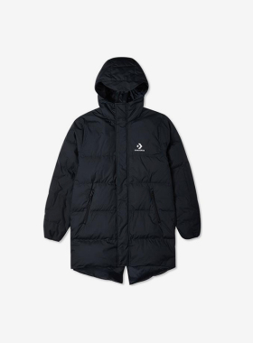 Converse/匡威正品冬季新款男子运动保暖连帽羽绒服10023754-A01