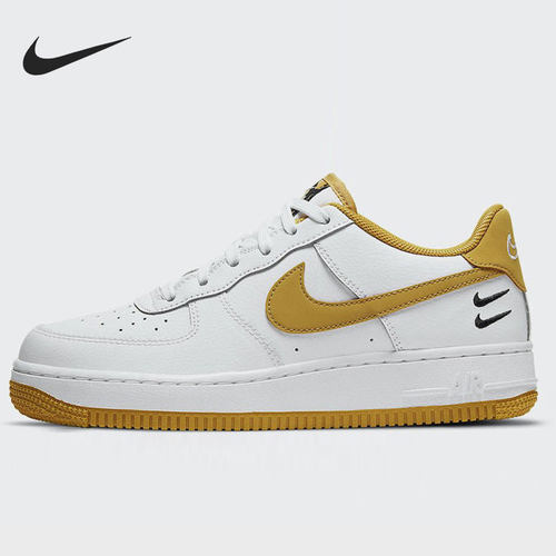 Nike/耐克正品Air Force 1 空军一号AF1双勾大童休闲鞋DH2947-100