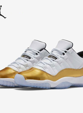 Nike/耐克官方正品AIR JORDAN AJ11男子运动低帮篮球鞋528895-103