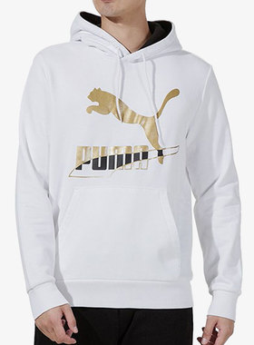 Puma/彪马正品当季新款男子运动连帽卫衣套头衫533145-57