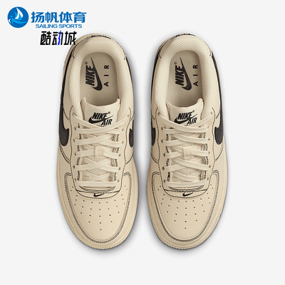 Nike/耐克正品2025 GS女子大童经典耐磨透气运动板鞋HJ4563-200