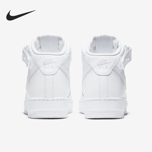 Nike/耐克正品AIR FORCE 1女士空一号高帮板鞋DD9625-100