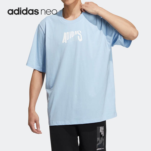 Adidas/阿迪达斯男女运动短袖