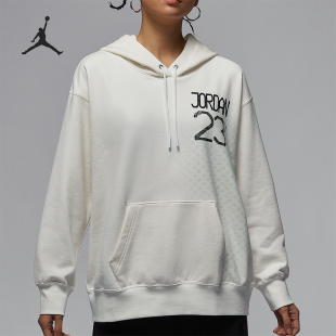 133 JORDAN女士户外针织连帽宽松卫衣HQ6072 Nike 耐克正品