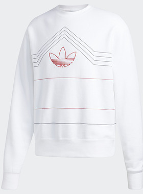 Adidas/阿迪达斯正品三叶草男子RIVALRY CREW套头卫衣ED5660