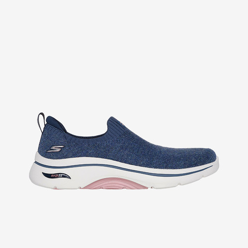 Skechers/斯凯奇正品2024冬GO系列男士透气休闲一脚蹬健步鞋