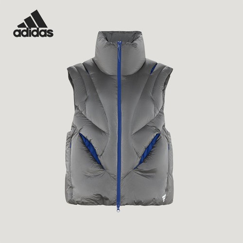 Adidas/阿迪达斯正品女士先锋运动休闲拉链羽绒马甲KZ0699